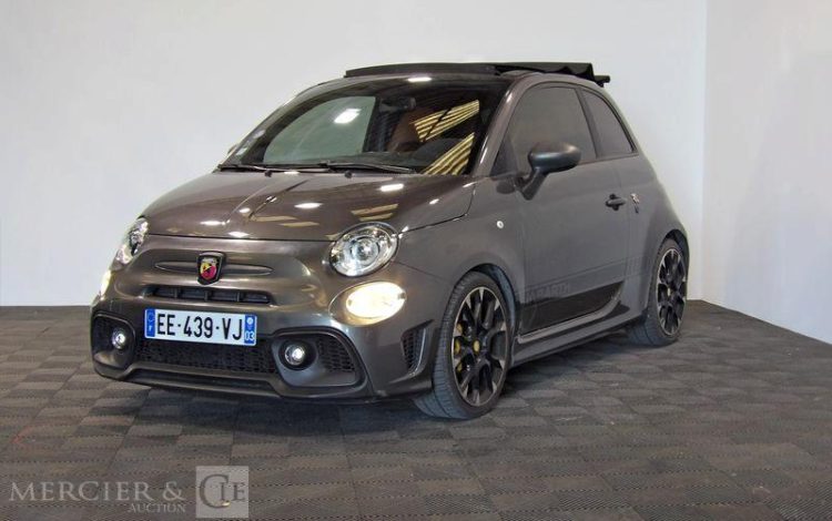 FIAT 500 ABARTH CABRIOLET 595 1.4 T-JET 180 COMPETIZIONE BVA GRIS EE-439-VJ