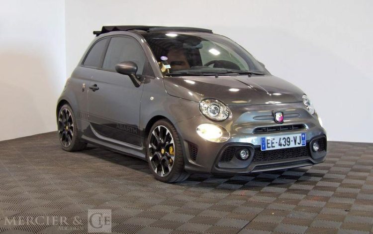 FIAT 500 ABARTH CABRIOLET 595 1.4 T-JET 180 COMPETIZIONE BVA GRIS EE-439-VJ