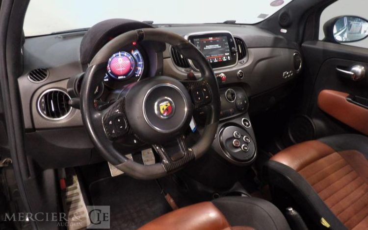 FIAT 500 ABARTH CABRIOLET 595 1.4 T-JET 180 COMPETIZIONE BVA GRIS EE-439-VJ