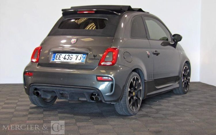 FIAT 500 ABARTH CABRIOLET 595 1.4 T-JET 180 COMPETIZIONE BVA GRIS EE-439-VJ