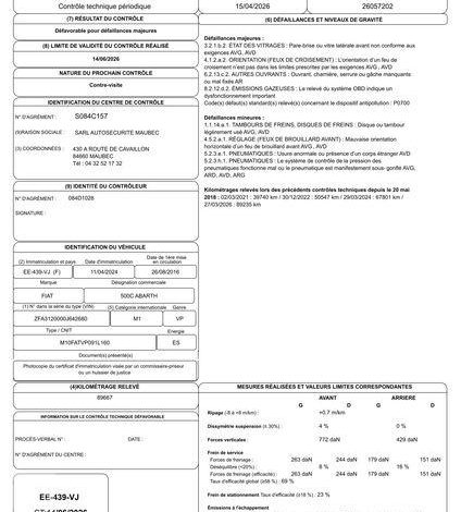 FIAT 500 ABARTH CABRIOLET 595 1.4 T-JET 180 COMPETIZIONE BVA GRIS EE-439-VJ