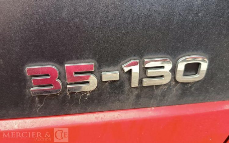 IVECO DAILY 35C13 BENNE AVEC COFFRE ACIER DIESEL – 131173 KMS – ANNEE 2016 ROUGE EG-738-GC