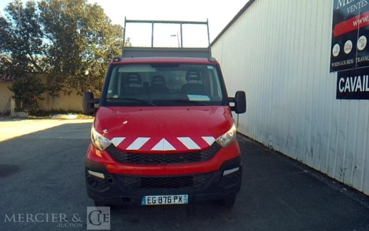 IVECO 35C13 BENNE SIMPLE CABINE COFFRE  EG-876-PX