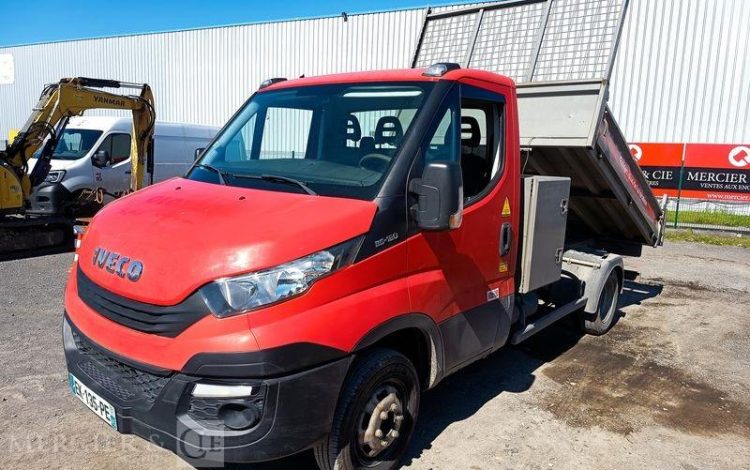 IVECO 35C13 BENNE SIMPLE CABINE COFFRE  EK-135-PE