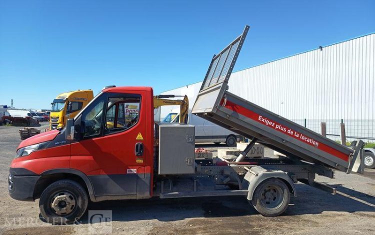 IVECO 35C13 BENNE SIMPLE CABINE COFFRE  EK-135-PE