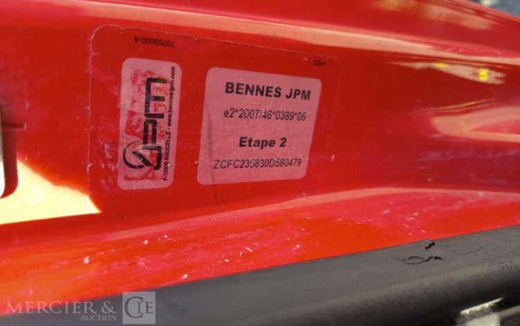 IVECO 35C13 BENNE SIMPLE CABINE COFFRE  EK-135-PE