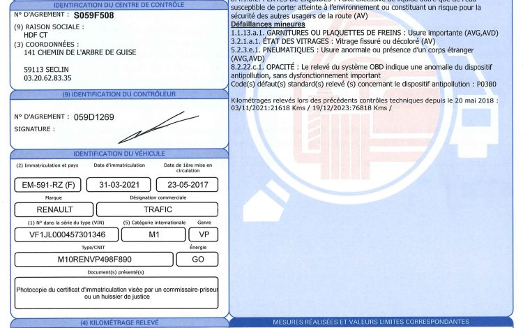 RENAULT TRAFIC COMBI 1.6 DCI 125 L1 ENERGY ZEN BLANC EM-591-RZ