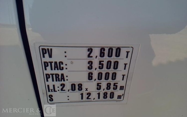 CITROEN JUMPER CAISSE FRIGO BLANC ES-023-LG