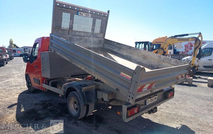 RENAULT MASTER BENNE SIMPLE CABINE COFFRE  ES-084-DW