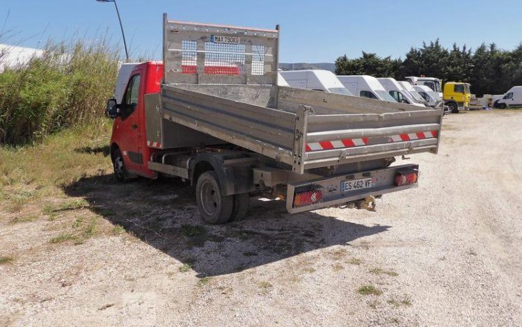 RENAULT MASTER BENNE SIMPLE CABINE COFFRE  ES-462-VF