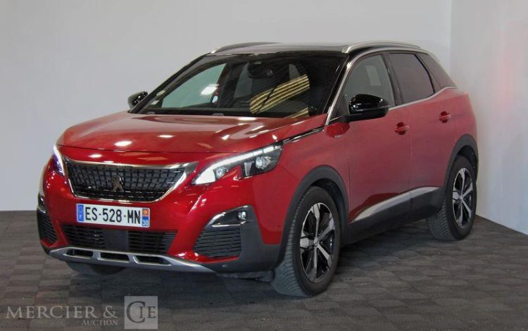 PEUGEOT 3008 1.6 BLUEHDI 120 GT LINE EAT ROUGE ES-528-MN