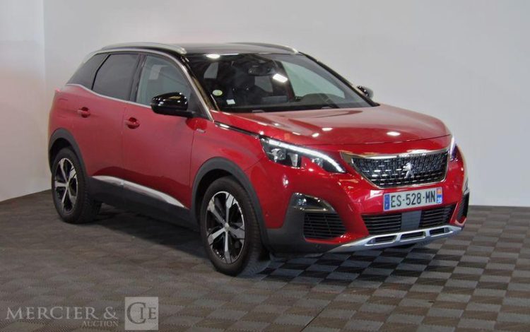 PEUGEOT 3008 1.6 BLUEHDI 120 GT LINE EAT ROUGE ES-528-MN
