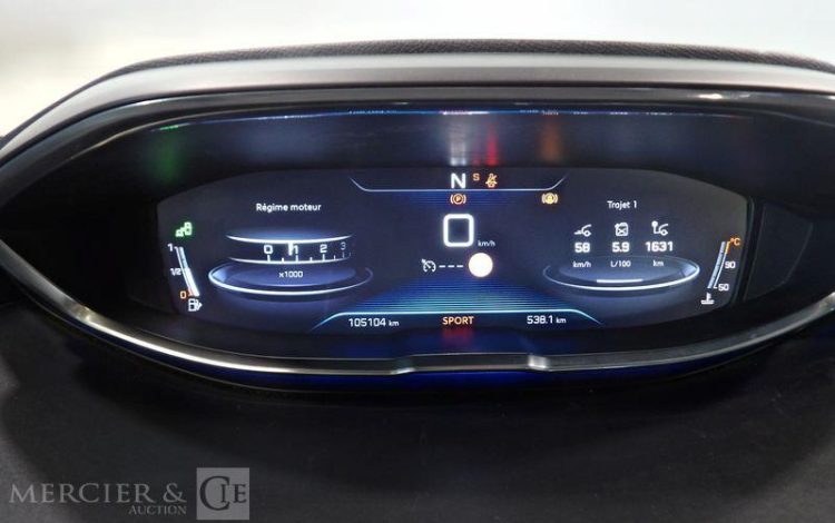 PEUGEOT 3008 1.6 BLUEHDI 120 GT LINE EAT ROUGE ES-528-MN