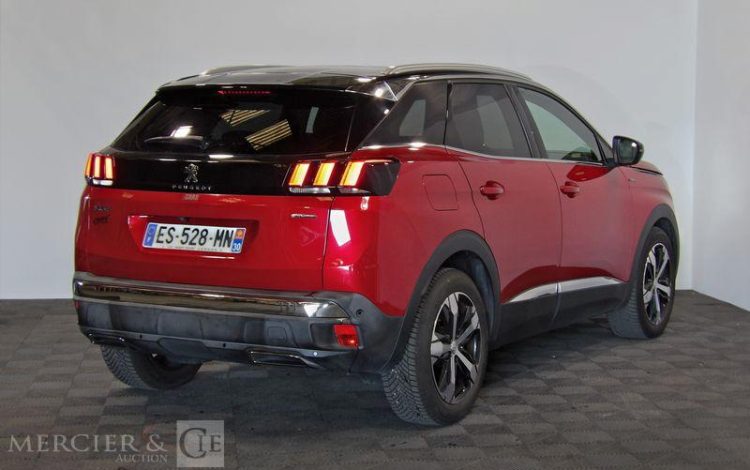 PEUGEOT 3008 1.6 BLUEHDI 120 GT LINE EAT ROUGE ES-528-MN