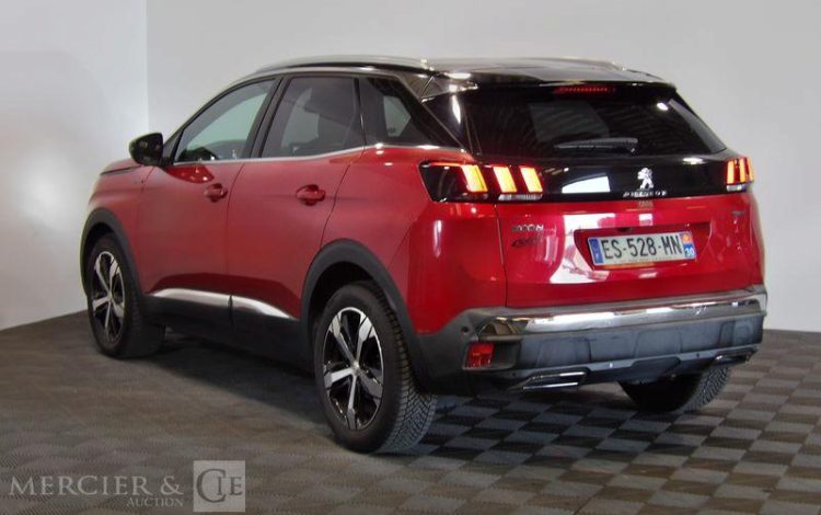PEUGEOT 3008 1.6 BLUEHDI 120 GT LINE EAT ROUGE ES-528-MN