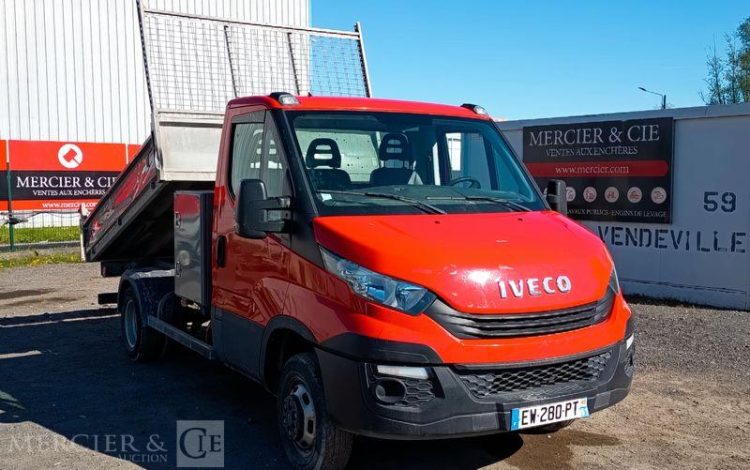 IVECO 35C12 BENNE SIMPLE CABINE COFFRE  EW-280-PT