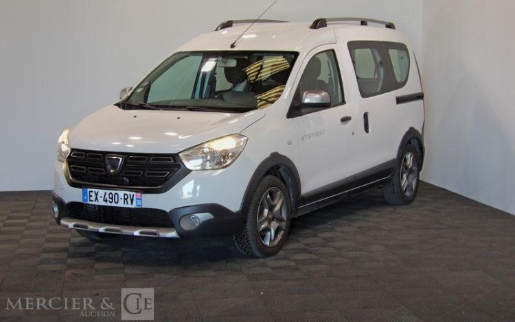 DACIA DOKKER COMBI STEPWAY 1.2 TCE 115CH BLANC EX-490-RV