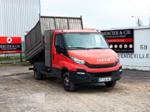 IVECO 35C12 BENNE SIMPLE CABINE COFFRE  EY-734-WL
