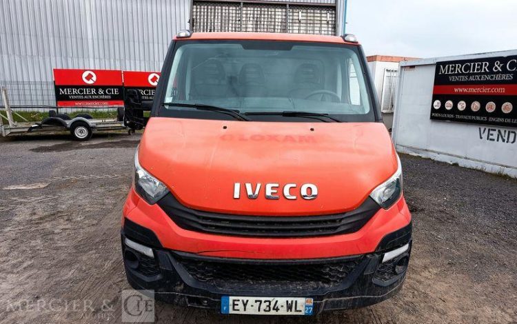 IVECO 35C12 BENNE SIMPLE CABINE COFFRE  EY-734-WL