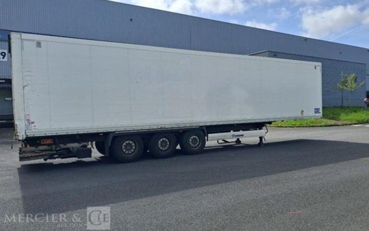 KRONE SEMI REMORQUE FOURGON KRONE RIDEAU Hayon (EN DESIGNATION 77)  FB-310-QB