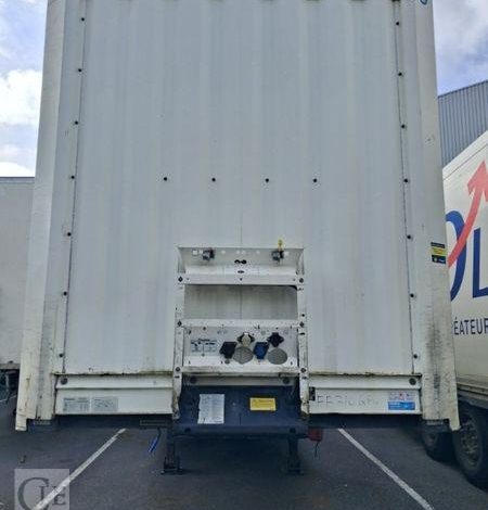 KRONE SEMI REMORQUE FOURGON KRONE RIDEAU Hayon (EN DESIGNATION 77)  FB-310-QB