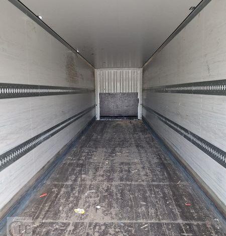 KRONE SEMI REMORQUE FOURGON KRONE RIDEAU Hayon (DESIGNATION 77) BLANC FC-792-CE