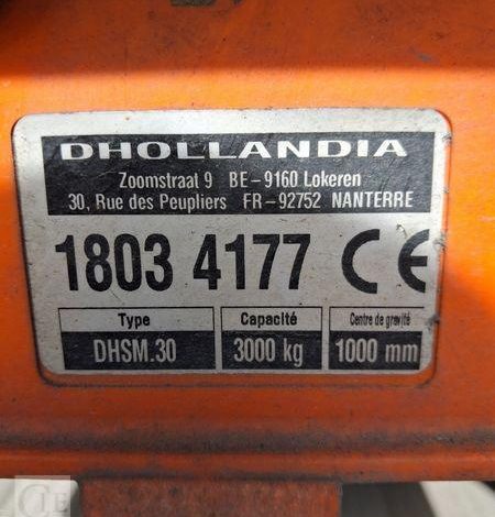 KRONE SEMI REMORQUE FOURGON KRONE RIDEAU Hayon (DESIGNATION 77) BLANC FC-792-CE