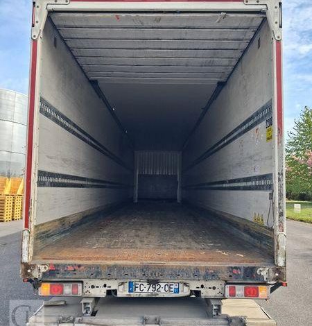 KRONE SEMI REMORQUE FOURGON KRONE RIDEAU Hayon (DESIGNATION 77) BLANC FC-792-CE