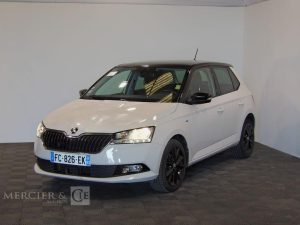 SKODA FABIA 1.0 MPI 75CH CLEVER BLANC FC-826-EK