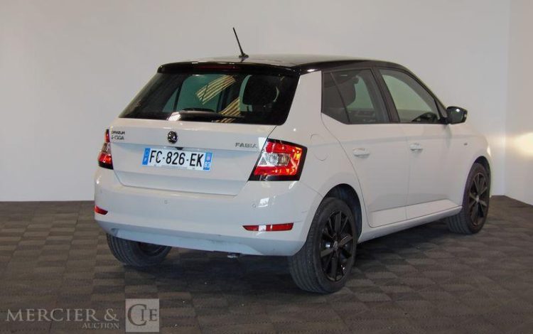 SKODA FABIA 1.0 MPI 75CH CLEVER BLANC FC-826-EK