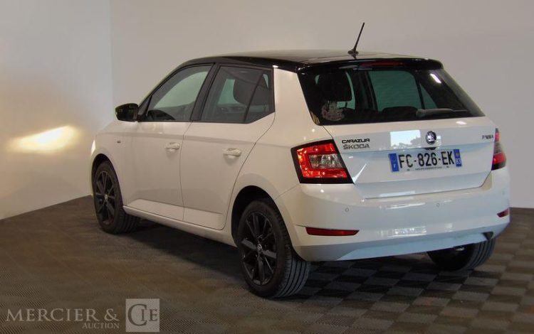 SKODA FABIA 1.0 MPI 75CH CLEVER BLANC FC-826-EK