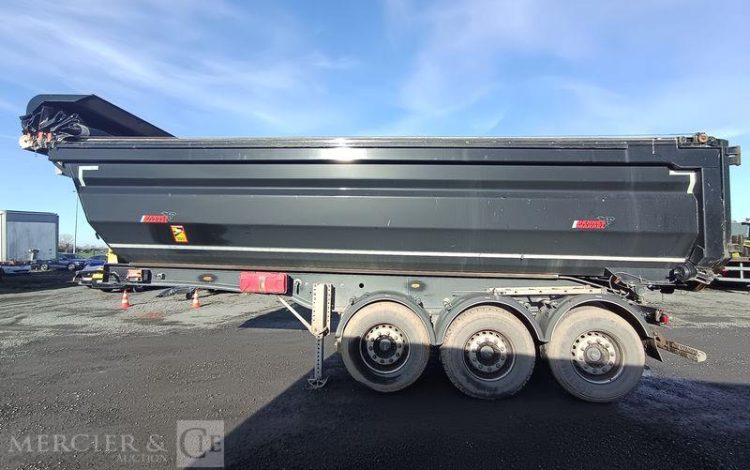 BENALU SEMI REMORQUE BENNE BASCULANTE – 3 ESSIEUX – PTAC 38 TONNES – ANNEE 2020  FP-920-NS