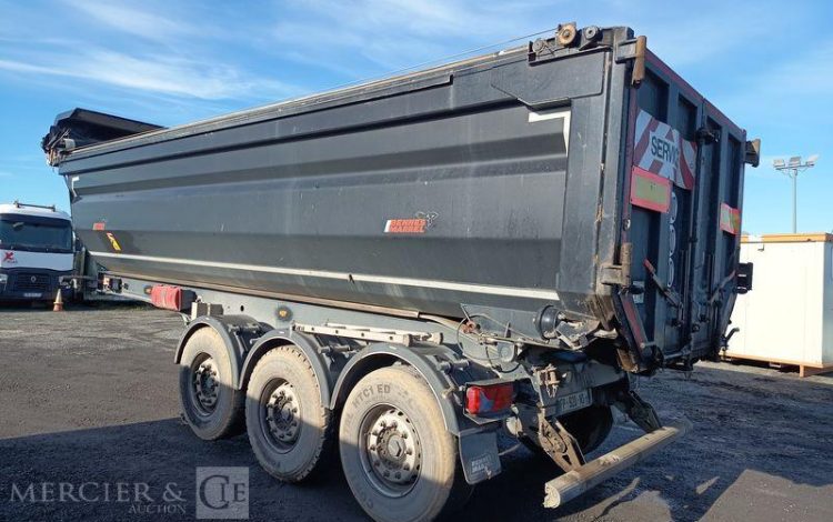 BENALU SEMI REMORQUE BENNE BASCULANTE – 3 ESSIEUX – PTAC 38 TONNES – ANNEE 2020  FP-920-NS