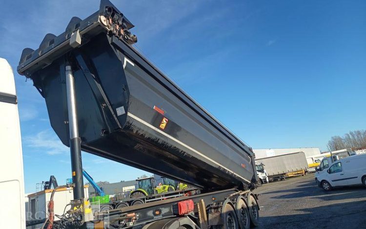 BENALU SEMI REMORQUE BENNE BASCULANTE – 3 ESSIEUX – PTAC 38 TONNES – ANNEE 2020  FP-920-NS