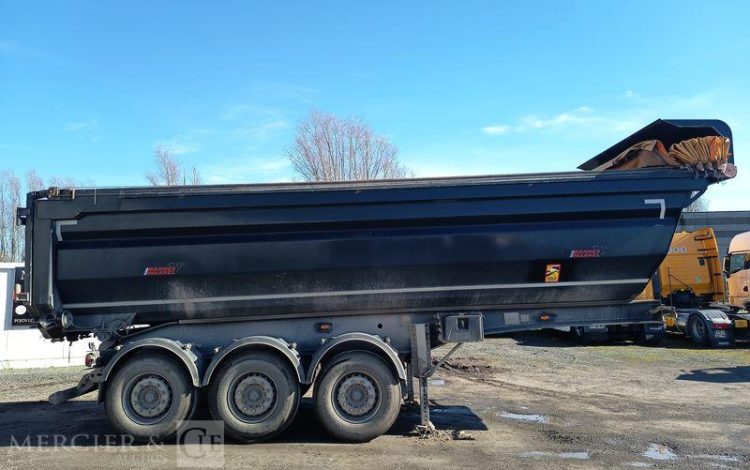 BENALU SEMI REMORQUE BENNE BASCULANTE –  3 ESSIEUX  – PTAC : 38 TONNES – ANNEE 2020  FP-939-NS