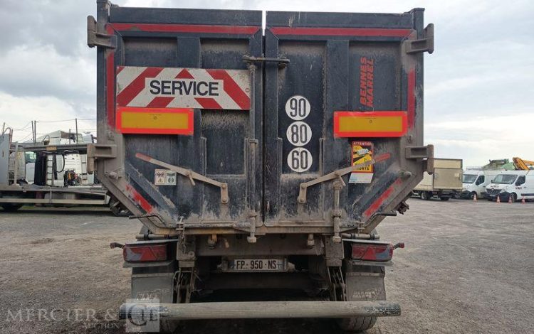 BENALU SEMI BENNE BASCULANTE – 3 ESSIEUX – PTAC 39 TONNES  – ANNEE 2020  FP-950-NS