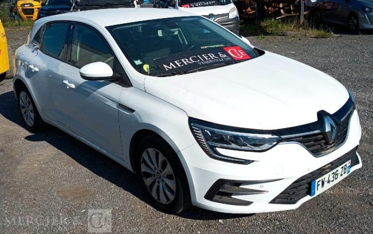 RENAULT MEGANE STE AIR NAV BLUE DCI 115 BLANC FW-436-ZB
