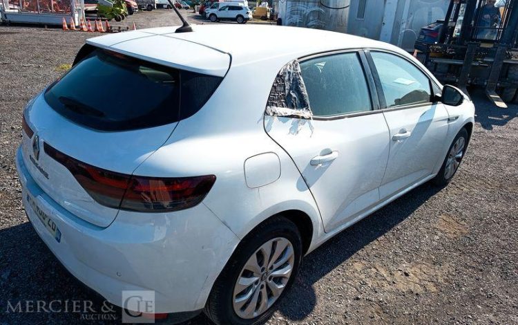 RENAULT MEGANE STE AIR NAV BLUE DCI 115 BLANC FW-436-ZB