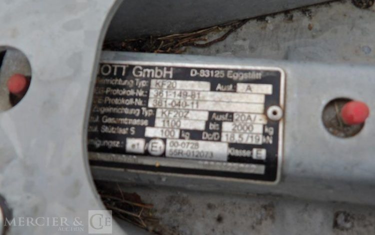 SEMI REMROQUE PORTE BATEAU  FW-976-PK