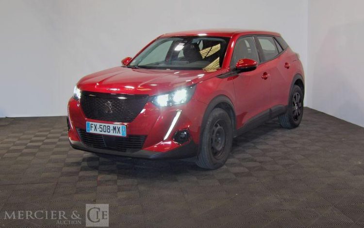 PEUGEOT 2008 1.2 PURETECH 100ch ACTIVE BUSINESS ROUGE FX-508-MX