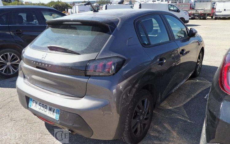 PEUGEOT 208 1.2 PURETECH 100ch GRIS FX-598-MX