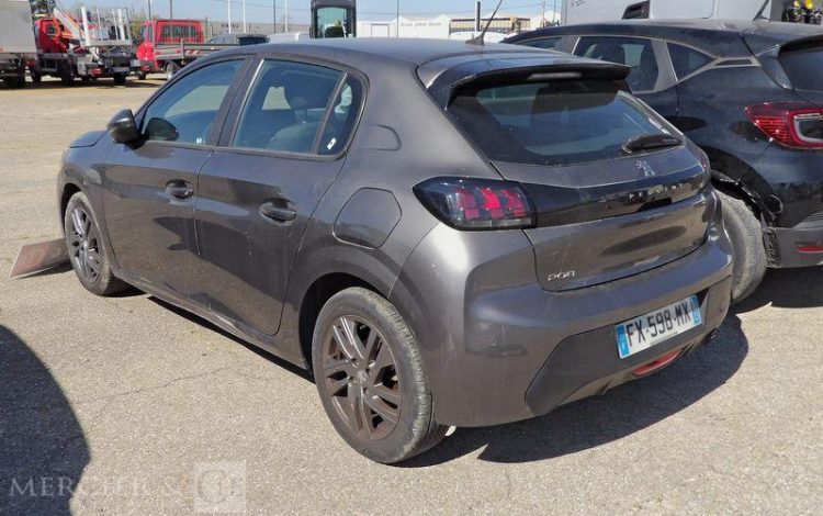 PEUGEOT 208 1.2 PURETECH 100ch GRIS FX-598-MX