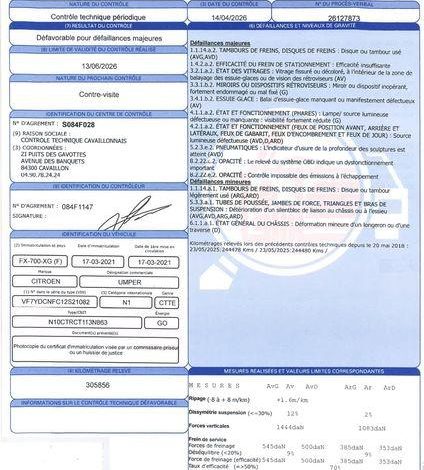 CITROEN JUMPER  FX-700-XG