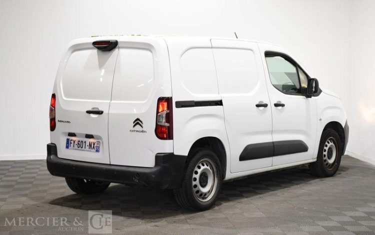 CITROEN BERLINGO 1.2 PURETECH 130ch 650KG M L1 DRIVER EAT BLANC FY-601-NX