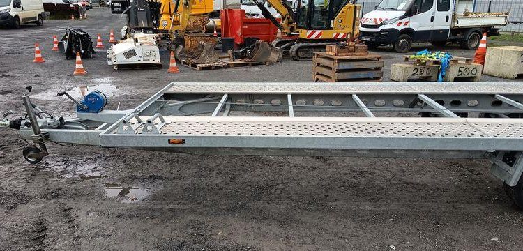 PHOENIX REMORQUE PORTE VOITURE 3 ESSIEUX – PTAC : 3,5T- POUR PIECE SANS CARTE GRISE  GN-860-AG