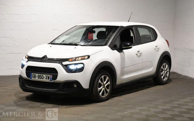 CITROEN C3 SOCIETE 1.5 BLUEHDI 100ch FEEL BLANC GB-950-XW