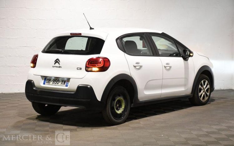 CITROEN C3 SOCIETE 1.5 BLUEHDI 100ch FEEL BLANC GB-950-XW