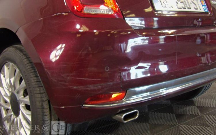 FIAT 500 HYBRID BORDEAUX GC-250-ST