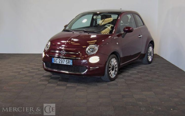 FIAT 500 HYBRID BORDEAUX GC-297-SR