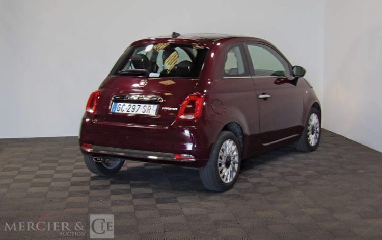 FIAT 500 HYBRID BORDEAUX GC-297-SR